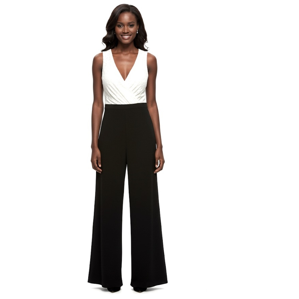 Express Cream and White Sheath Maxi Dress Cocktail